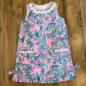 Lilly Pulitzer girls shift dress- adorable rare print